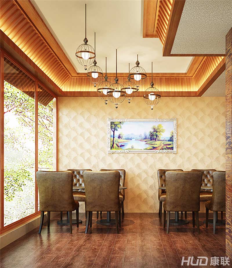 摩尔咖啡餐厅设计角度三效果图
