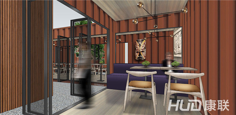 斐济餐厅设计包间设计效果图